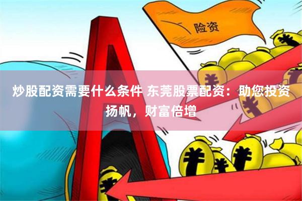 炒股配资需要什么条件 东莞股票配资：助您投资扬帆，财富倍增